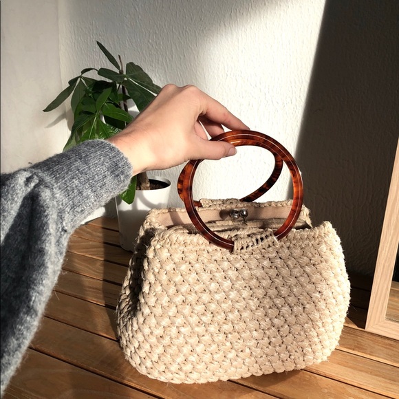 Zara Handbags - Woven Handbag